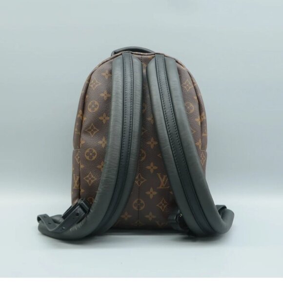 100% Authentic Louis Vuitton Palm Springs Brown Monogram Canvas Backpack - Picture 2 of 12